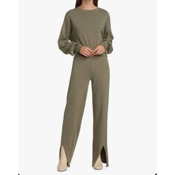 n:Philanthropy Faro Front Slit Wide Leg Pants Size S - Picture 4 of 6